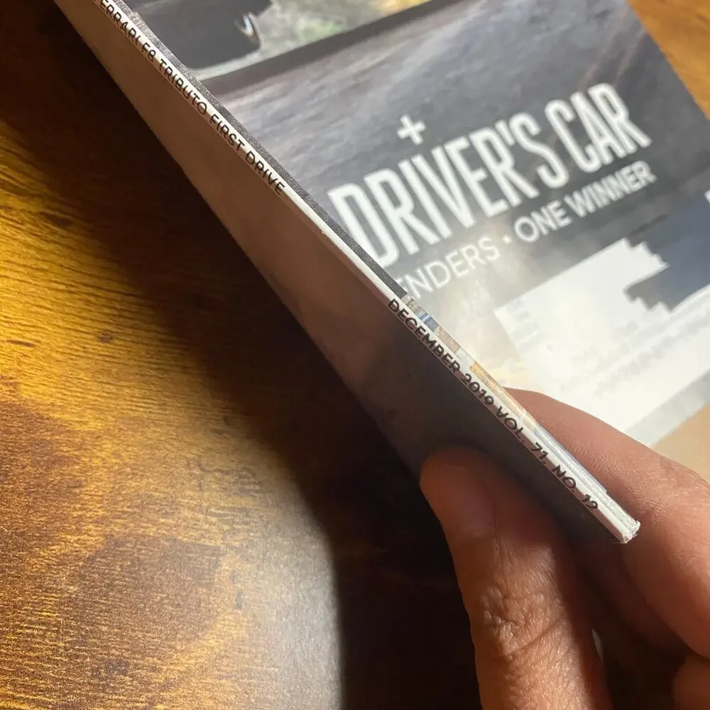 Motor Trend Magazine Dec 2019 Corvette Z51